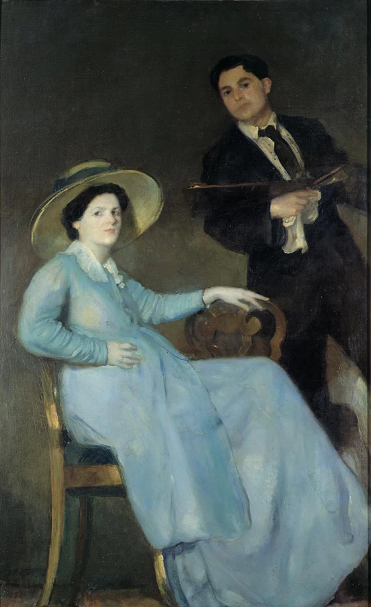 Il pittore e la moglie - Palazzo delle Belle Arti, Roma